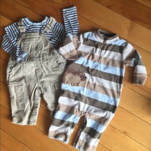 Gap & Carters boys lot. 6-9 months.